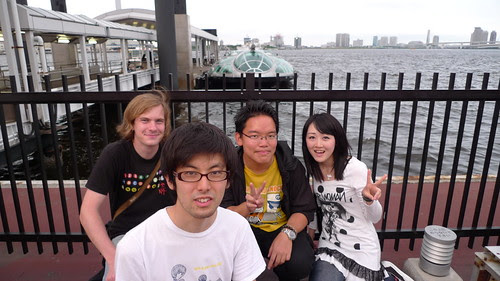 2nd group photo in front of Himiko waterbus