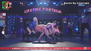 Aurea sensual no programa Lip Sync Portugal