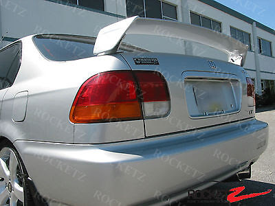 96-00 Honda Civic SiR Type R Style Spoiler Rear Wing w// LED 2DR Coupe CANADA USA