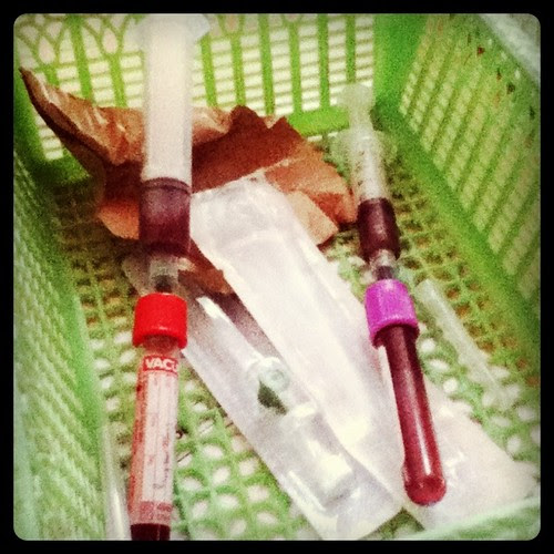 week 27 (first blood ever extracted)