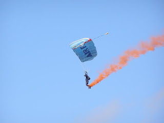 Kiwi Blue Parachutist