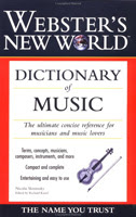 Webster's New World Dictionary of Music