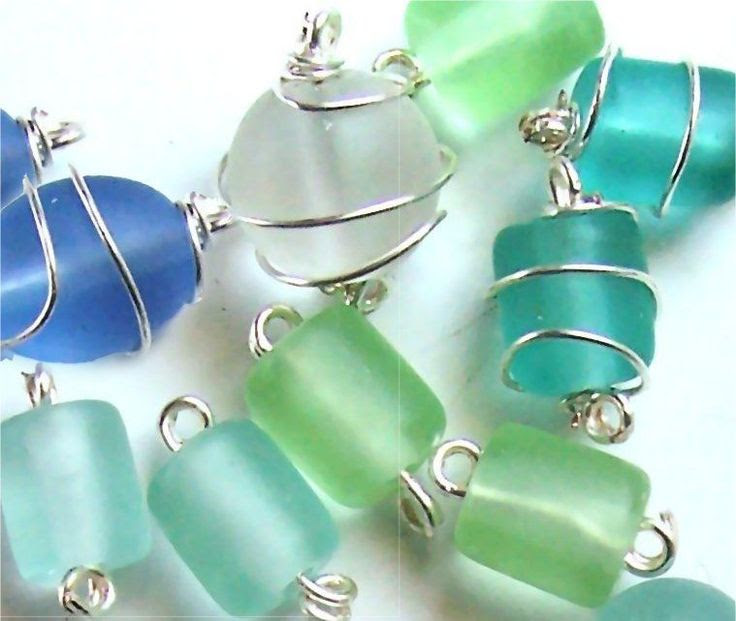 http://www.pinterest.com/pin/58828338856923088/ A Quick How To Wire Wrap a Glass Bead #Wire #Jewelry #Tutorials