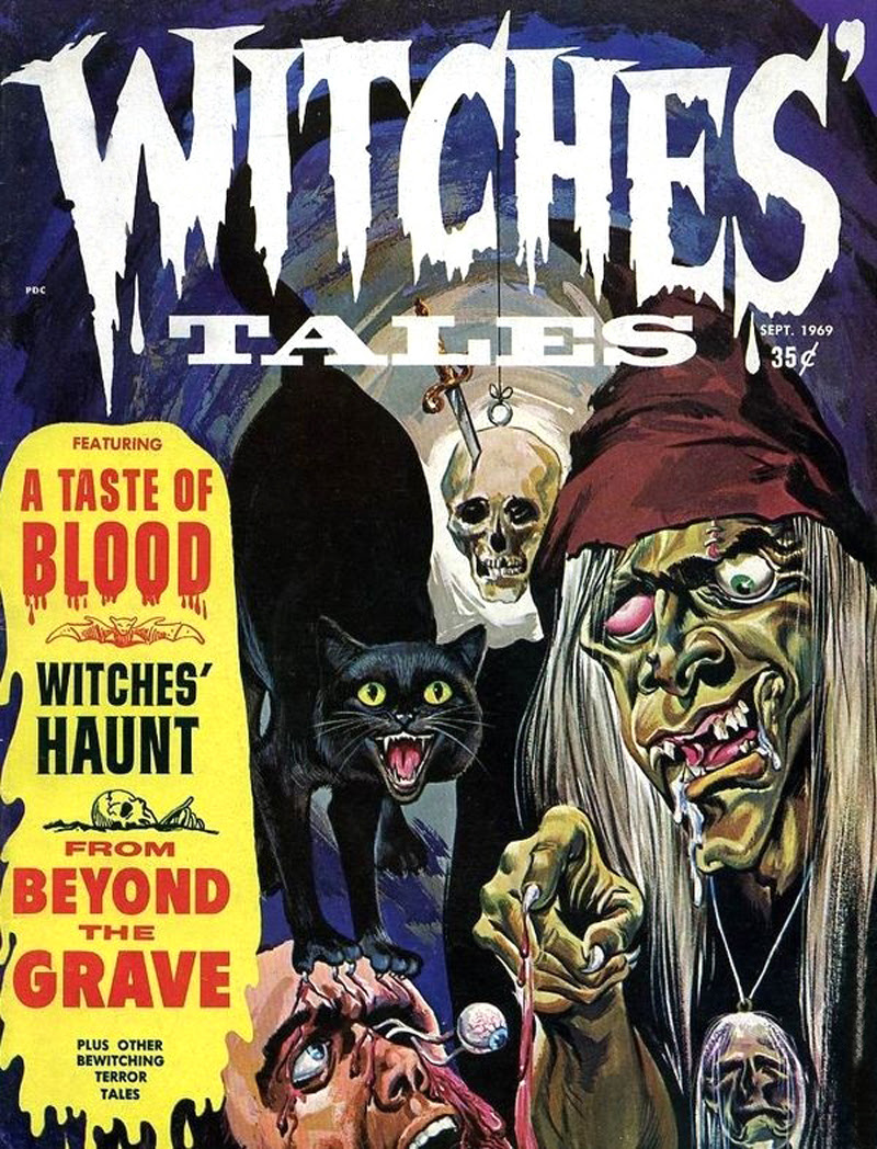 Witches' Tales Vol. 1 #8 (Eerie Publications 1969)