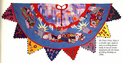 Wearable art by Virginia Avery