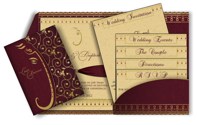 Creative Wedding Card Design Png