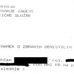 Zaslišanje pomočnika Nikolaja Omana o menjavi dinarjev iz slovenskega proračuna za pet milijonov mark iz Hrvaške. Po njegovih besedah so jih v Zagrebu v zasedi čakali Muslimani, ki so jih želeli oropati, toda oboroženi slovenski vojaški specialci so to preprečili. (21. 9. 1994)