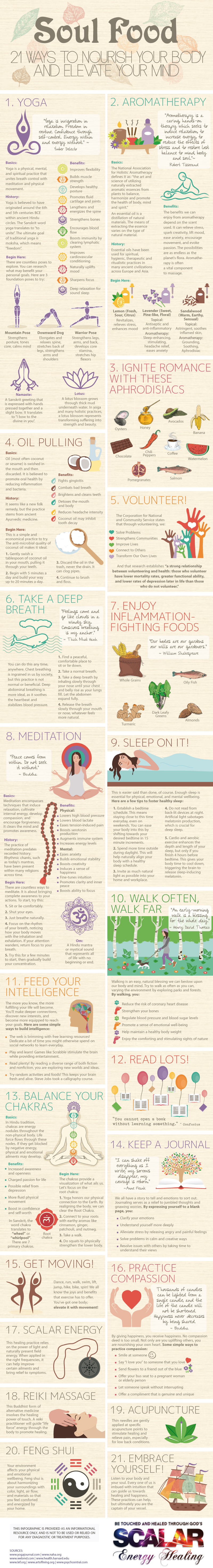 21 Ways to Nourish Your Body and Elevate Your Mind