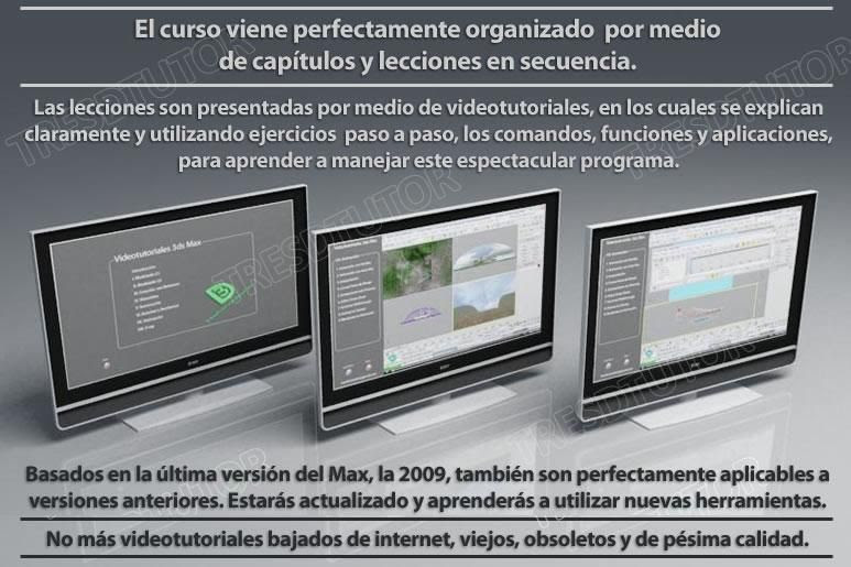 curso 3d studio max paso a paso video tutoriales programa