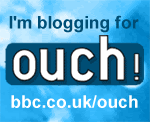 I'm blogging for Ouch!