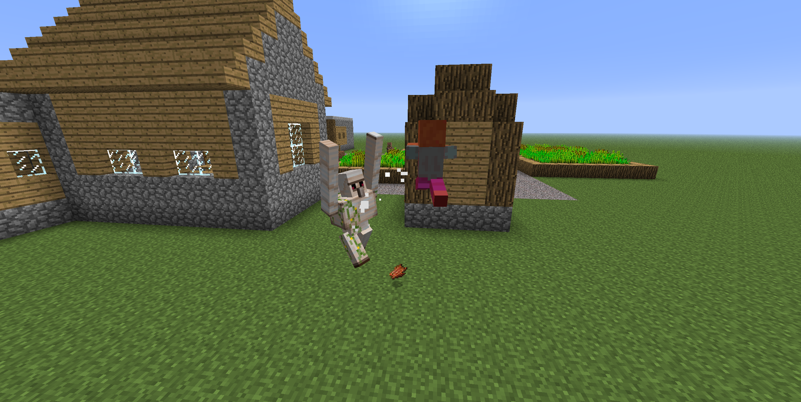 Minecraft Villagers Open Iron Doors Micro Usb H