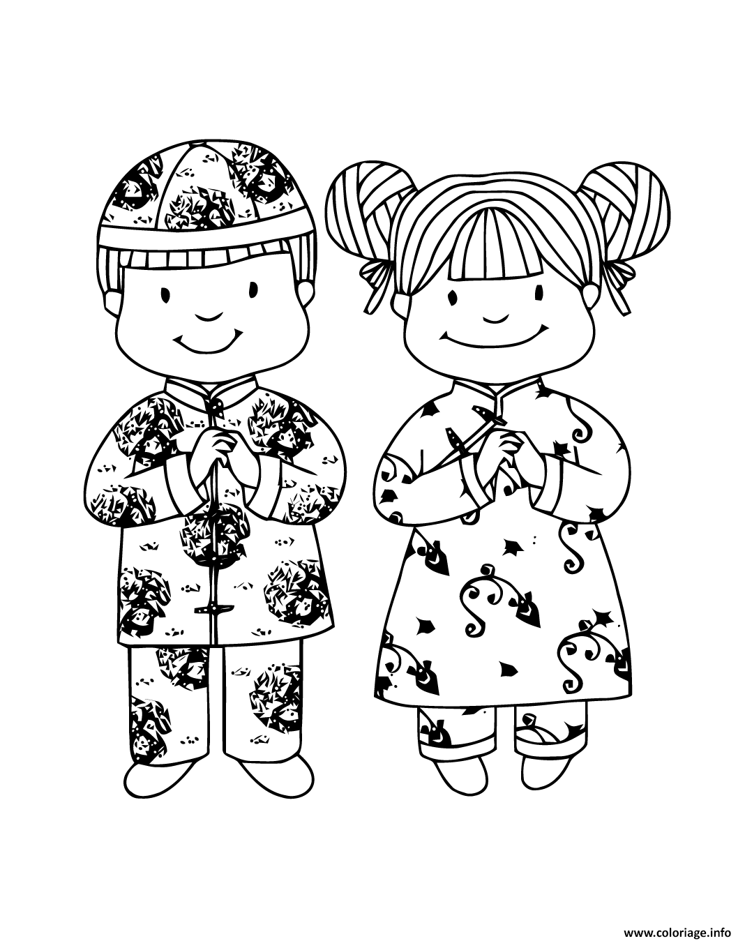 Unique Coloriage Chinois A Imprimer Gratuit  Des Milliers de Coloriage