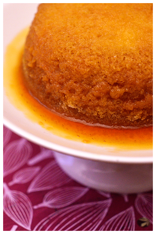 Steamed Golden Syrup Pudding© by Haalo
