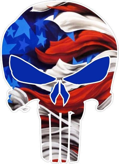 Punisher Skull Vinyl Decal Sticker Hood Vehicle Window Punisher Skull Vinyl Decal Sticker Hood Vehicle Window