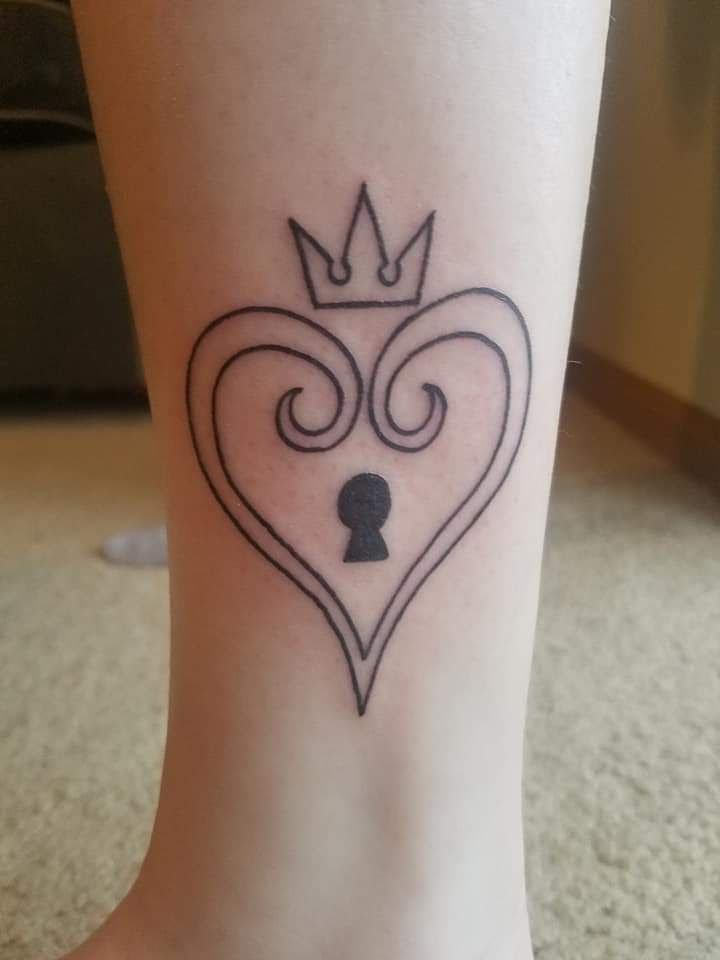 Cmgamm Kingdom Hearts Logo Tattoo