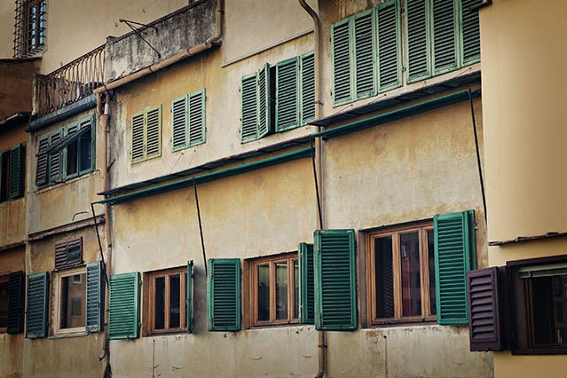 Fine Art Photograph - Chiclet - Italy - Ponte Vecchio Bridge - Original Signed Fine Art Photograph
