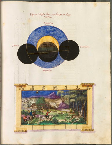 Eclipses luminarium (Cyprian Leowitz, 1555) w