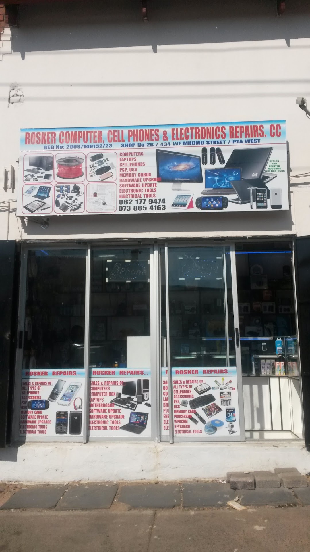 Rosker Computer, Cellphones & Electronics Repairs. Cc