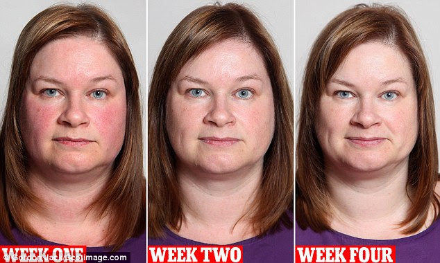 Excessive? Before giving up alcohol for a month, Laura Hogarth, 40, drank 15 units of wine a week - five large glasses - which is just one unit above the recommended guidelines for a woman