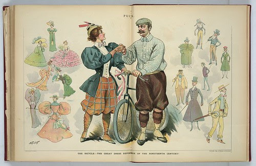 Puck Magazine - "Dress Reform" 1895