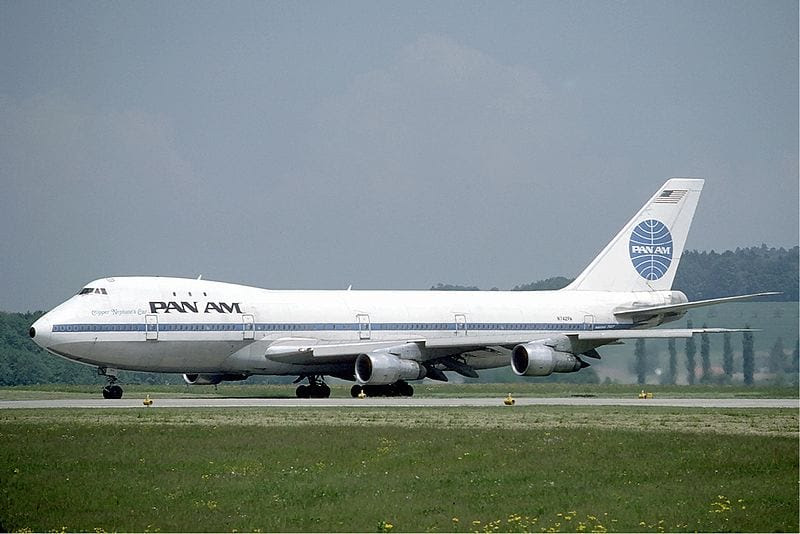 Pan Am Boeing 747, like the plane involved in the incident