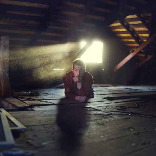 Lying, in your attic.