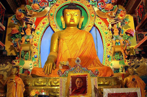 Image result for Image of Buddha in the Dukhang.