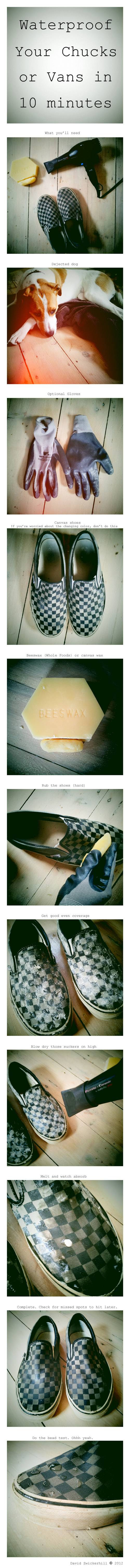 waterproof canvas shoes
