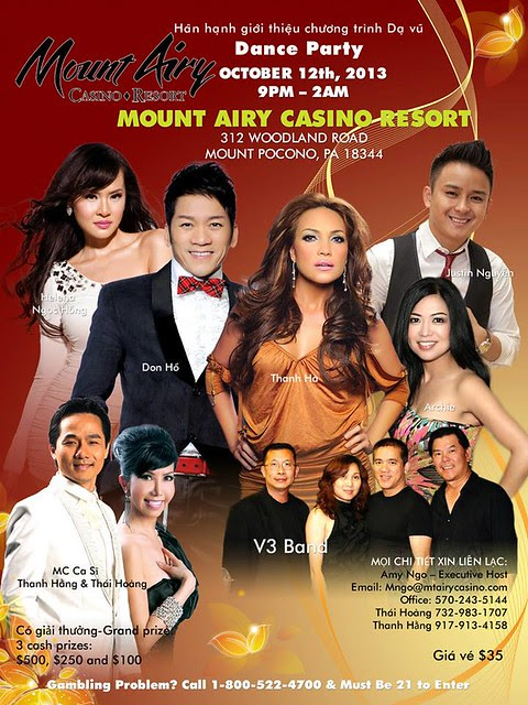 Mount Airy Casino Vietnamese Dance Party October 2013