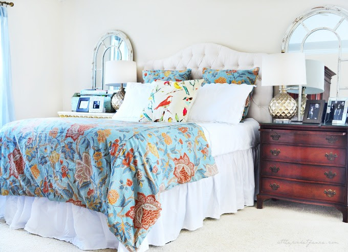 blue and white master
bedroom 2