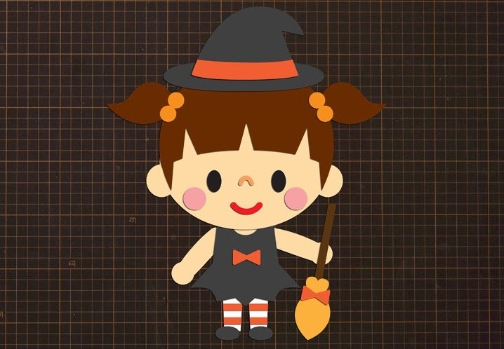 最も気に入った ハロウィン 壁面 型紙 幼児 小学生 中学生の無料知育教材 無料学習教材プリント