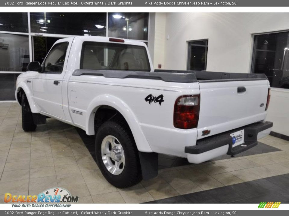 2002 Ford Ranger Edge Regular Cab 4x4 Oxford White / Dark Graphite ... 2002 Ford Ranger Edge Regular Cab 4x4 Oxford White / Dark Graphite ...