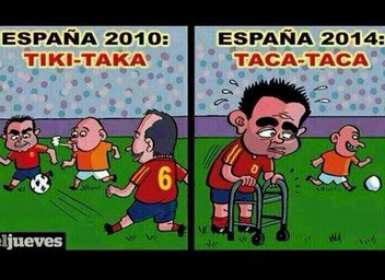 Los 'memes' de la eliminación de España del Mundial de Brasil
