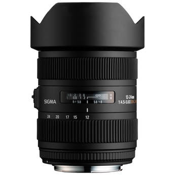 Sigma 12-24mm F4.5-5.6 EX DG ASP HSM Wide Angle Zoom Lens Sigma 12-24mm F4.5-5.6 EX DG ASP HSM Wide Angle Zoom Lens