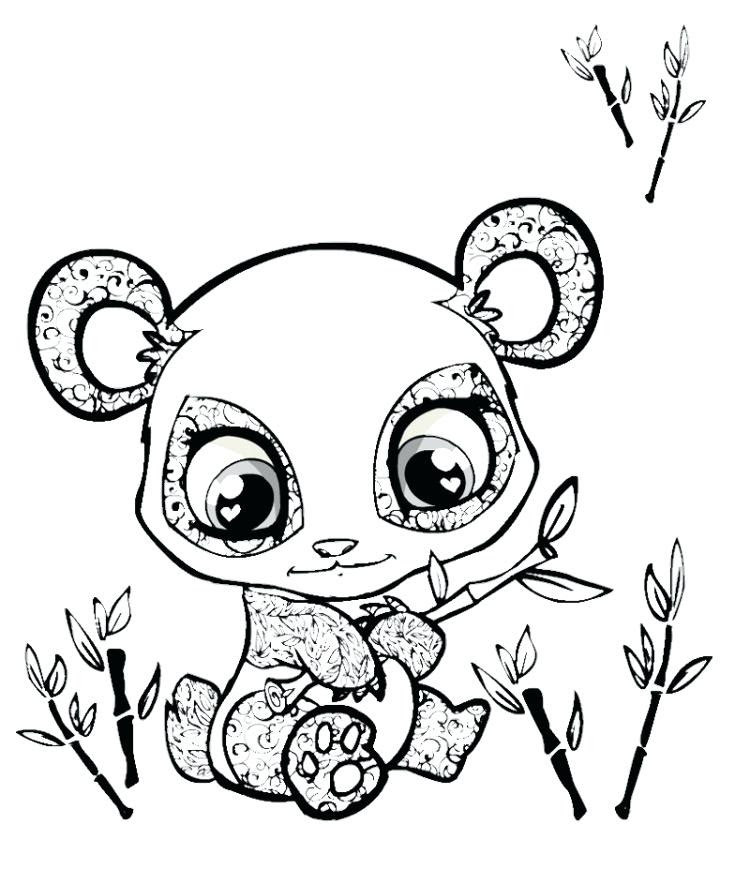 Baby Animal Cute Hard Coloring Pages Coloring And Drawing