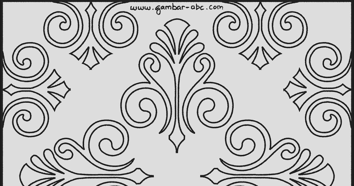 Gambar Motif Batik Betawi Yang Mudah Digambar Batik Indonesia