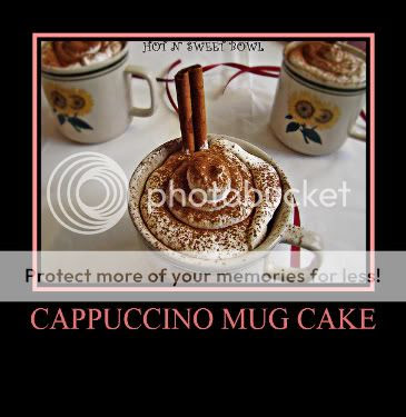 cappuccino mug cake