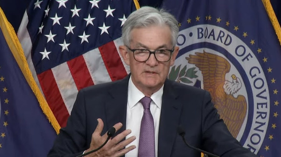 Fed's Powell Says Economy May Be Entering 'New Normal'