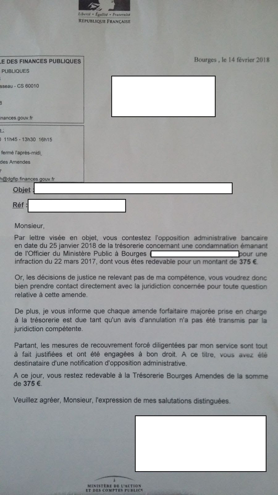 Comment Ecrire Une Lettre De Contestation Damende - Exemple De Lettre