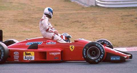 Grande Prêmio do Japão de 1988: o austríaco Gerhard Berger e o inglês Derek Warwick