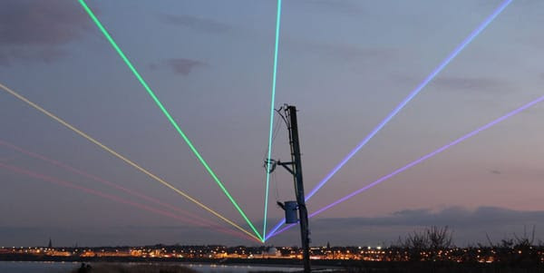 Global Rainbow Global Rainbow rainbows light lasers installation