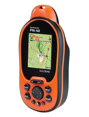 DeLorme Earthmate PN-40 Waterproof Hiking GPS: DeLorme Earthmate PN-40