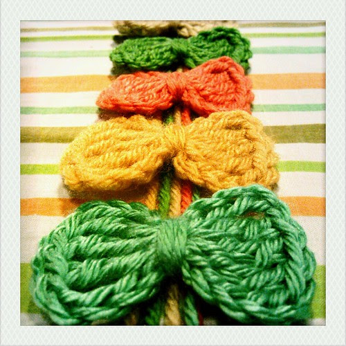 crochet bows