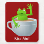 Frog in a Tea mousepad