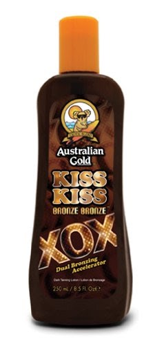 best indoor tanning lotion 2012: discount Australian Gold Kiss Kiss Bronze  Bronze XOXO Dual Bronzing Accelerator Bronzer Tanning Lotion 8.5 oz