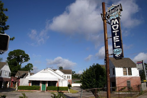 admiral hotel and sign