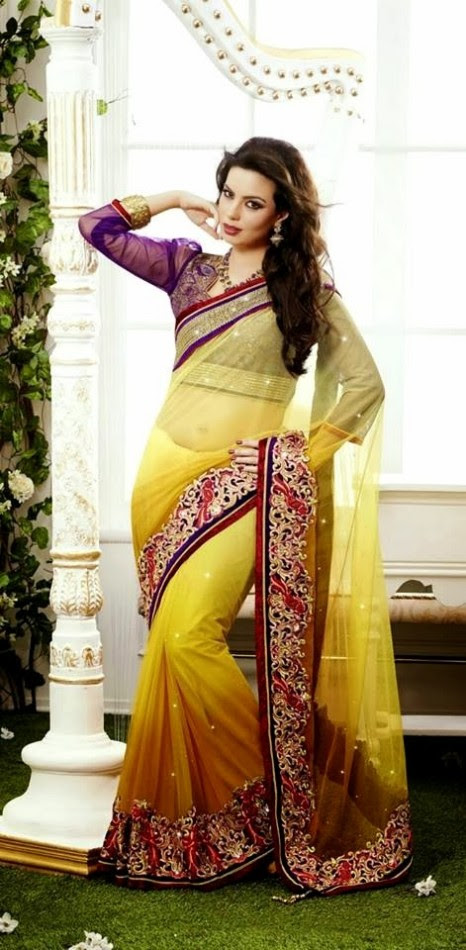 Bridal-Wedding-Rich-Heavy-Embroidered-Sarees-Designs-Lehanga-Style-Fancy-Sari-New-Fashion-16 Bridal-Wedding-Rich-Heavy-Embroidered-Sarees-Designs-Lehanga-Style-Fancy-Sari-New-Fashion-16