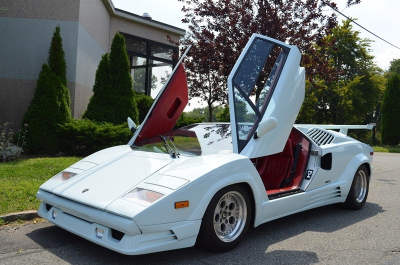 1989 Lamborghini Countach White Lamborghini