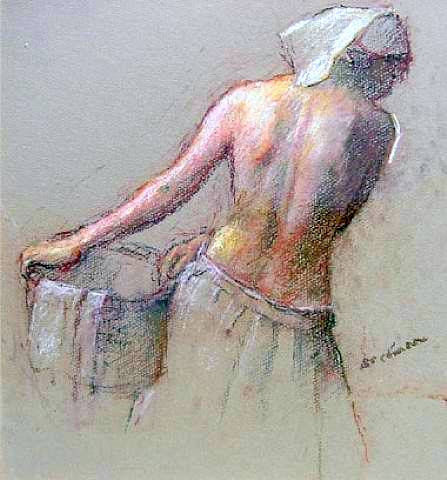 Nude With Basket Nude With Basket