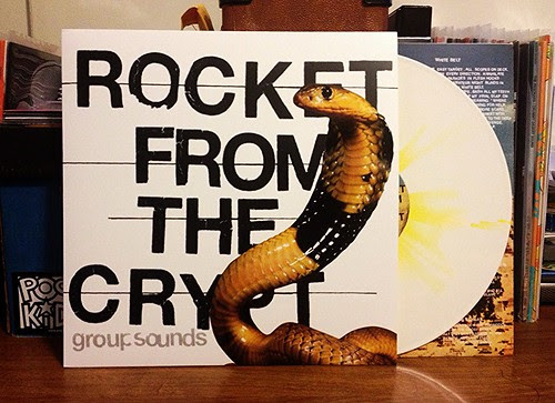 Record Store Day Haul #1: Rocket From The Crypt - Group Sounds LP - White w/ Yellow Splatter Vinyl (/500) by Tim PopKid